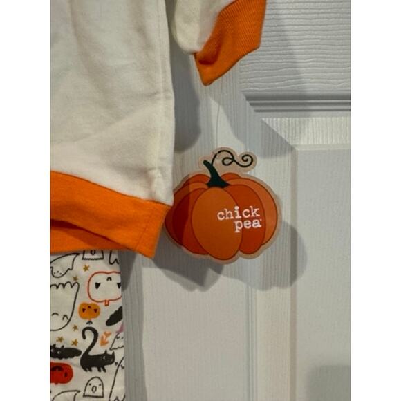 NEW Halloween Fall Unisex Little Pumpkin 2 pc. Outfit 3 to 6 months - Picture 3 of 8